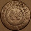 Portugal 10 Reis 1712 Joao V 1/2 Vinten Viliati Rare KM# 191 (B+130) - Image 2