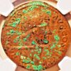 Roman Empire Sesterius AE.NGC VF Rare Hadrian and Hispania AD 117-138 Adventvi AVG Hispaniae 25.40 grams. - Image 4