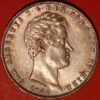 Italian States Kingdom of Sardinia 5 Lire 1844 Carlo Alberto KM# 130 (4096L)
