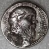 Ancient Greece Sicily Silenus Tetradrachm 476-461 BC (5987Q)