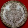 France ECU 1774 L Louis XVI Mint>Bayonne KM#512.12 Silver 2474