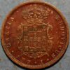 Portugal 5 Reis 1874 Luiz I KM# 513 copper coin