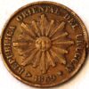 1869 1 Centesimo Uruguay