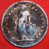 Switzerland 2 Francs 1874 B KM# 21 - Image 2