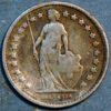 Switzerland 1/2 Franc 1906 B KM# 23