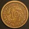 Germany Weimar Republic 10 Reichspfennig 1924 E KM# 33 - Image 2