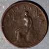 Great Britain Farthing 1806 George III KM# 661 - Image 2