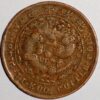 China Szechuan PRovince 20 Cash CD 1909 Tai-ch'ing Tung-pi Y#21t.2