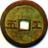 5 Cash 1628-44 China Ming Dynasty Empror Zi Zong - Image 2