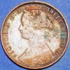 1862 Half Penny Victoria Great Britain KM# 748 - Image 2