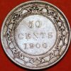 1900 50 Cents silver Victoria Newfoundland KM#4 - Image 2
