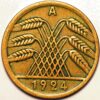 Germany 50 Rentenpfennig 1924 KM# 34  - Image 2