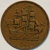 Canada token Breton 997 Ships Colonies Commerce - Image 2