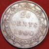 20 Cents 1900 Victoria silver Newfoundland KM#4 - Image 2