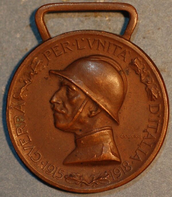 Italy Medal 1915-1918 Guerra per l'Unita d'Italia bronze