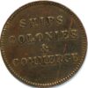 Canada token Ships Colonies Commerce Breton 997 - Image 2