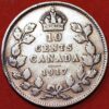 10 Cents 1917 George V silver Canada KM#23