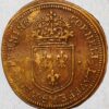 German States Token Louis XIV Cornelius Lauffers LVD XIIII - Image 2