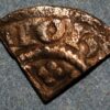 England Hamered coin Henry III Quarter Cut Peny 1216-1272 silver