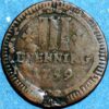 German States MUNSTER 3 Pfenning 1759 KM# 430