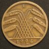Germany Weimar Republic 10 Reichspfennig 1924 E KM# 33