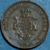 German States SAXONY-ALBERTINE 5 Pfennig 1869 KM# 1218 - Image 2