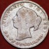 5 Cents 1894 Victoria silver Newfoundland KM#2