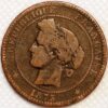 1873 10 Centimes France KM# 815