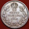 10 Cents 1913 George V silver Canada KM#23 - Image 2