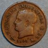 Italian States KINGDOM OF NAPOLEON Centesimo 1808 V  Venice C# 1.3