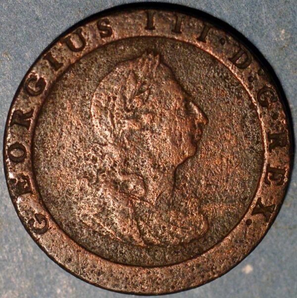 Great Britain George III 1 Penny 1797 Copper KM#618