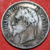 1864 A 50 Centimes Napoleon III Paris France - Image 2