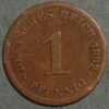 Germany 1 Pfennig 1892 G Wilhelm II KM# 10 (1392) - Image 2