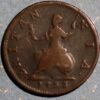 Great Britain Farthing 1733 George II KM# 572