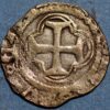 Medieval France Charlos VI Le Fou Denier Tournoi 1389 (W551) 