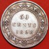 50 Cents 1898 Victoria silver Newfoundland KM#6