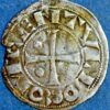 Silver Denarius Feudal Lordship of Béarn The Centulles Century IX-XI