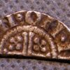 England Hamered Half Peny 1050-1465 silver