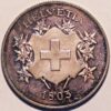 Swiis Cantons Republica Ticines 1803 Medal