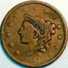 United States 1 Cent 1837 Liberty Head Braided Hair Cent KM# 67
