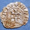 Europian Medieval Hungary 1382-1395 Maria Queen Denar Silver
