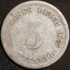 Germany Empire 5 Pfennig 1875 E KM# 3