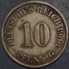 Germany Empire 10 Pfennig 1906 J Wilhelm II KM# 12