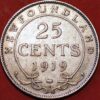 25 Cents 1919 George V silver Canada KM#24