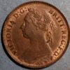 Great Britain Farthing 1886 Victoria KM# 753