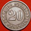 20 Centesimi 1894 Umberto I KM#28.1 Italy