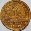 German States Counter Token Festina Lente WOLF LAVFER - Image 2