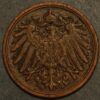 Germany 1 Pfennig 1900 G Wilhelm II KM# 10 - Image 2
