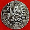 Roma Denar Silver coin ND M'ATII ROMA - Image 2