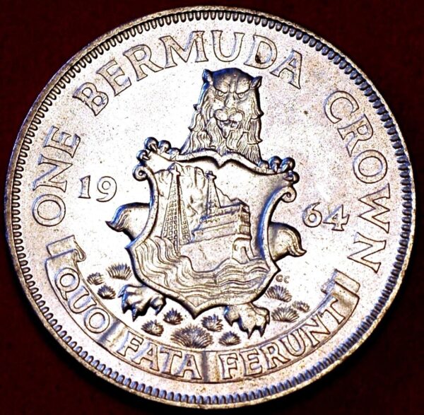 Bermuda One Crown 1964 - Image 2